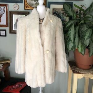 Vintage faux fur coat